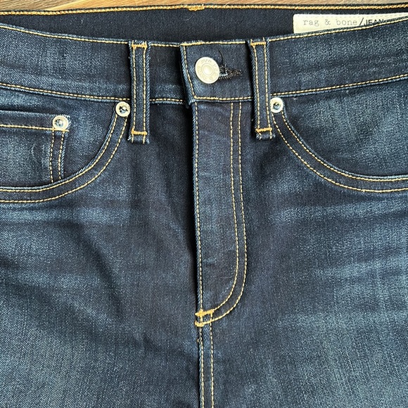Rag & Bone High-Rise Ankle Skinny Jeans - Picture 3 of 6
